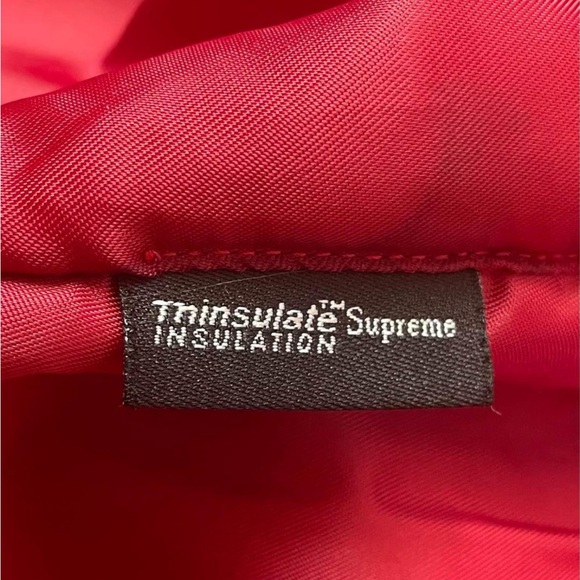 DANIER Red Leather Jacket, Large - Picture 6 of 10